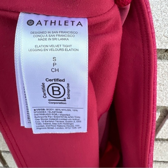 Athleta Elation Velvet Tight in Class - Picture 9 of 10